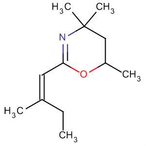 4H-1,3-Oxazine, 5,6-dihydro-4,4,6-trimethyl-2-(2-methyl-1-butenyl)-, (Z)-