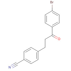 Benzonitrile, 4-[3-(4-bromophenyl)-3-oxopropyl]-