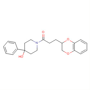 4-Piperidinol,1-[3-(2,3-dihydro-1,4-benzodioxin-2-yl)-1-oxopropyl]-4-phenyl-
