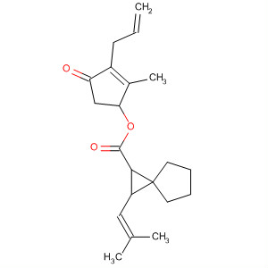 Spiro[2.4]heptane-1-carboxylic acid, 2-(2-methyl-1-propenyl)-,2-methyl-4-oxo-3-(2-propenyl)-2-cyclopenten-1-yl ester