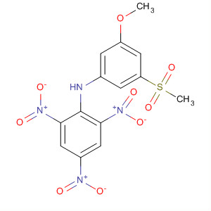 Benzenamine, N-[3-methoxy-5-(methylsulfonyl)phenyl]-2,4,6-trinitro-