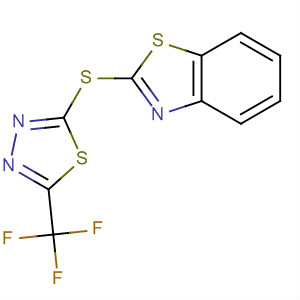 Benzothiazole, 2-[[5-(trifluoromethyl)-1,3,4-thiadiazol-2-yl]thio]-