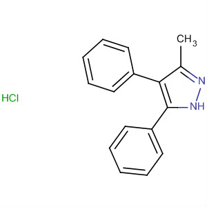1H-Pyrazole, 3-methyl-4,5-diphenyl-, monohydrochloride