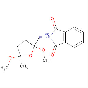 1H-Isoindole-1,3(2H)-dione,2-[(tetrahydro-2,5-dimethoxy-5-methyl-2-furanyl)methyl]-, cis-