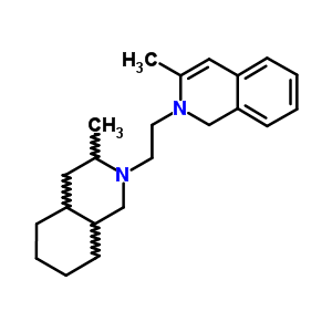 3-methyl-2-[2-(3-methyl-3,4,4a,5,6,7,8,8a-octahydro-1H-isoquinolin-2-yl)ethyl]-1H-isoquinoline
