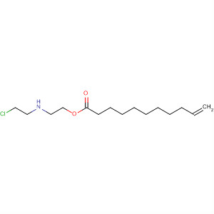 10-Undecenoic acid, 2-[(2-chloroethyl)amino]ethyl ester