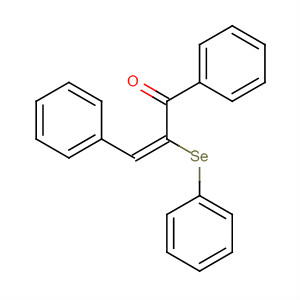 2-Propen-1-one, 1,3-diphenyl-2-(phenylseleno)-, (E)-