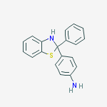 4-(2-phenyl-2,3-dihydro-1,3-benzothiazol-2-yl)aniline