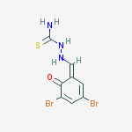 [[(Z)-(3,5-dibromo-6-oxo-1-cyclohexa-2,4-dienylidene)methyl]amino]thiourea