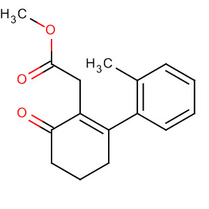 1-Cyclohexene-1-acetic acid, 2-(2-methylphenyl)-6-oxo-, methyl ester