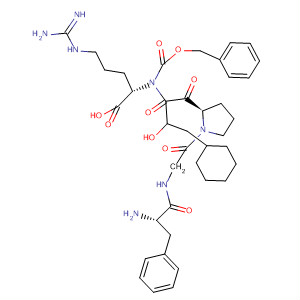 L-Arginine,N-[(phenylmethoxy)carbonyl]-L-phenylalanylglycyl-L-prolyl-3-cyclohexyl-L-2-hydroxypropanoyl-