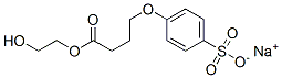 4-[3-[(2-Hydroxyethoxy)carbonyl]propoxy]benzenesulfonic acid sodium salt