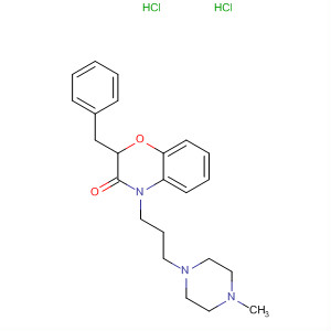 2H-1,4-Benzoxazin-3(4H)-one,4-[3-(4-methyl-1-piperazinyl)propyl]-2-(phenylmethyl)-, dihydrochloride
