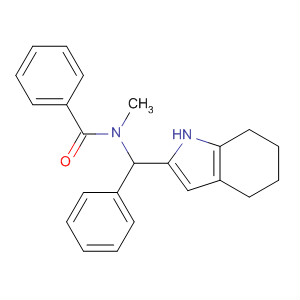 Benzamide,N-methyl-N-[phenyl(4,5,6,7-tetrahydro-1H-indol-2-yl)methyl]-