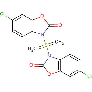 2(3H)-Benzoxazolone, 3,3'-[thiobis(methylene)]bis[6-chloro-