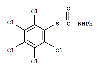 S-(pentachlorophenyl) phenylcarbamothioate