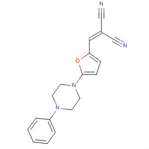 Propanedinitrile, [[5-(4-phenyl-1-piperazinyl)-2-furanyl]methylene]-