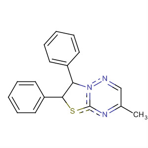 7H-Thiazolo[3,2-b][1,2,4]triazine, 3-methyl-6,7-diphenyl-