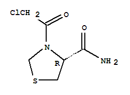 4-Thiazolidinecarboxamide,3-(2-chloroacetyl)-, (4R)-