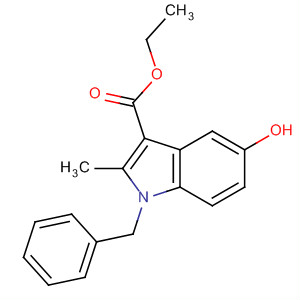 1H-Indole-3-carboxylic acid, 5-hydroxy-2-methyl-1-(phenylmethyl)-, ethylester