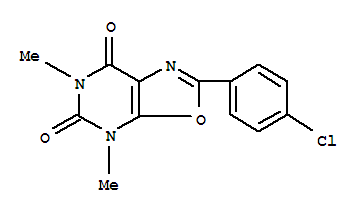 2-(4-Chlorophenyl)-4,6-dimethyl(1,3)oxazolo(5,4-d)pyrimidine-5,7(4H,6H)-dione