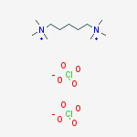 1,5-Pentanediaminium, N,N,N,N',N',N'-hexamethyl-, diperchlorate