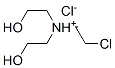 2-CHLOROETHYL-BIS(2-HYDROXYETHYL)AMMONIUMCHLORIDE