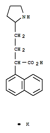 α-[2-(2-Pyrrolidinyl)ethyl]-1-naphthaleneacetic acid potassium salt