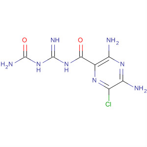 Pyrazinecarboxamide,3,5-diamino-N-[[(aminocarbonyl)amino]iminomethyl]-6-chloro-