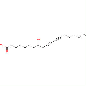 17-Octadecene-10,12-diynoic acid, 8-hydroxy-