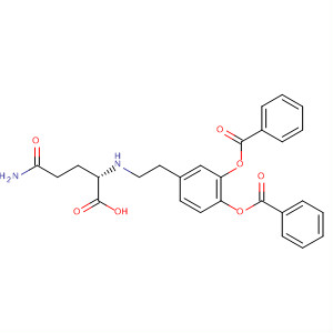 L-Glutamine, N-[2-[3,4-bis(benzoyloxy)phenyl]ethyl]-