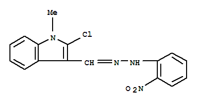 2-chloro-1-methyl-3-{[2-(2-nitrophenyl)hydrazinylidene]methyl}-1H-indole