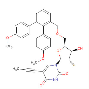 Uridine,5'-O-[bis(4-methoxyphenyl)phenylmethyl]-2'-deoxy-2'-fluoro-5-(1-propynyl)-