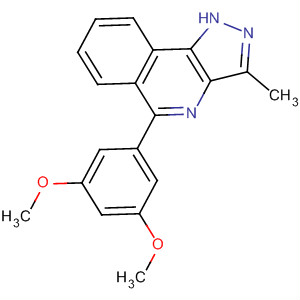 1H-Pyrazolo[4,3-c]isoquinoline, 5-(3,5-dimethoxyphenyl)-3-methyl-