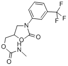 5-[[[(methylamino)carbonyl]oxy]methyl]-3-[3-(trifluoromethyl)phenyl]oxazolidin-2-one