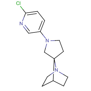 Spiro[1-azabicyclo[2.2.1]heptane-7,3'-pyrrolidine],1'-(6-chloro-3-pyridinyl)-