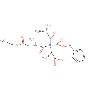 L-Alanine, N-[(phenylmethoxy)carbonyl]-L-alanyl-,2-(2-ethoxy-2-oxoethyl)hydrazide