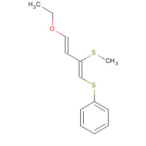 Benzene, [[(1Z,3E)-4-ethoxy-2-(methylthio)-1,3-butadienyl]thio]-