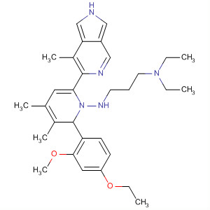 1,3-Propanediamine,N'-[6-(4-ethoxy-2-methoxyphenyl)-4,5,7-trimethyl-6H-pyrrolo[3,4-d]pyridazin-1-yl]-N,N-diethyl-