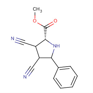 D-Proline, 3,4-dicyano-5-phenyl-, methyl ester, (3R,4R,5S)-