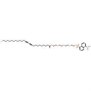 10,12-Pentacosadiynoic acid,2-[2-[2-[2-[[[5-(dimethylamino)-1-naphthalenyl]sulfonyl]oxy]ethoxy]ethoxy]ethoxy]ethyl ester