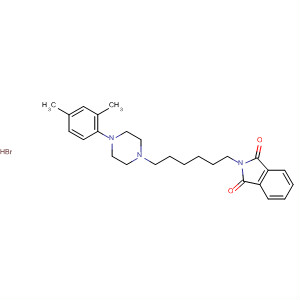 1H-Isoindole-1,3(2H)-dione,2-[6-[4-(2,4-dimethylphenyl)-1-piperazinyl]hexyl]-, monohydrobromide