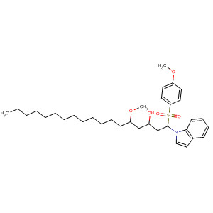 1H-Indole-3-octadecanol, 5-methoxy-1-[(4-methoxyphenyl)sulfonyl]-