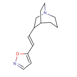 1-Azabicyclo[3.2.2]nonane, 6-[(1E)-2-(5-isoxazolyl)ethenyl]-