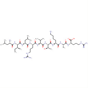 L-Arginine,L-leucyl-L-isoleucyl-L-leucyl-L-arginyl-L-valyl-L-threonyl-L-lysyl-L-alanyl-