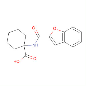 Cyclohexanecarboxylic acid, 1-[(2-benzofuranylcarbonyl)amino]-