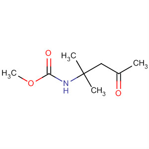Carbamic acid, (1,1-dimethyl-3-oxobutyl)-, methyl ester