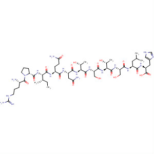 L-Histidine,L-arginyl-L-prolyl-L-isoleucyl-L-glutaminyl-L-asparaginyl-L-threonyl-L-seryl-L-threonyl-L-seryl-L-leucyl-
