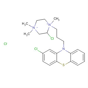 Piperazinium,1-[3-(2-chloro-10H-phenothiazin-10-yl)propyl]-1,4,4-trimethyl-,dichloride