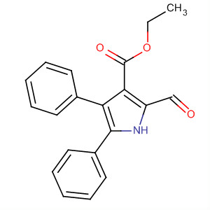 1H-Pyrrole-3-carboxylic acid, 2-formyl-4,5-diphenyl-, ethyl ester